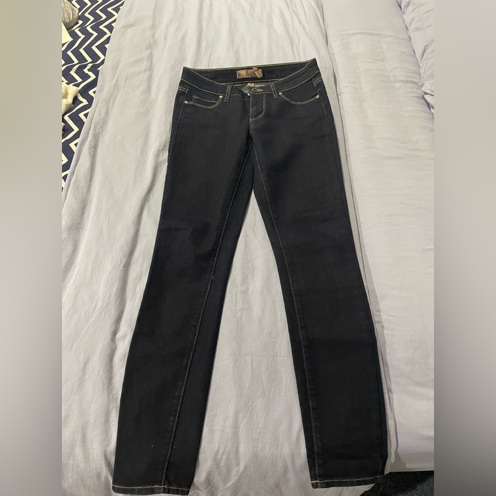 PAIGE PREMIUM DENIM Verdugo Jegging Size 27 Dark Wash Skinny Stretch Jeans